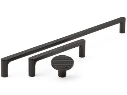 Uchwyt  meblowy 4734/128 grafit czarny mat