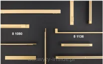 Uchwyt metalowy 81080/128 złoty mat - 3