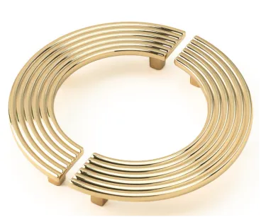 Uchwyt meblowy  półkole 4821/128 złoty połysk