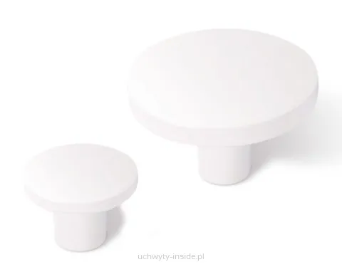 Gałka meblowa 0168/26 biały mat