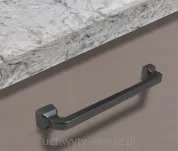 Uchwyt metalowy 15217/96.85 efekt tytanu - 2