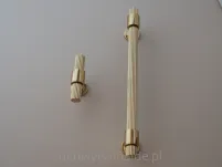 Uchwyt meblowy Ritmo 9237/160 złoty połysk - 5