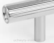 Gałka meblowa Boto 0710/ fi 45 efekt stali szlachetnej - 3