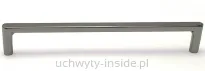 Uchwyt meblowy 0487/160 czarny nikiel połysk - 2