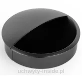 Uchwyt wpuszczany 0635/60 czarny mat - 2