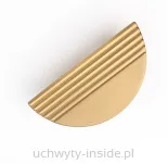 Uchwyt półkole 4827/64 złoty szczotkowany - 4