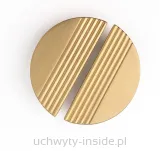 Uchwyt półkole 4827/64 złoty szczotkowany - 5