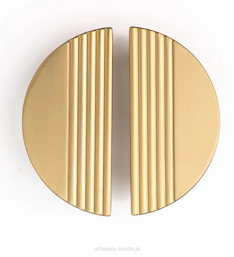 Uchwyt półkole 4827/64 złoty szczotkowany