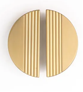 Uchwyt półkole 4827/64 złoty szczotkowany