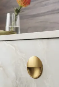 Uchwyt wpuszczany 0635/60 mosiądz cava