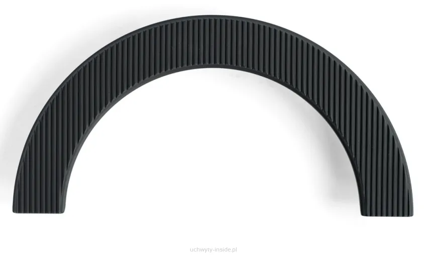 Uchwyt meblowy duży półokrągły 1197.192 czarny mat