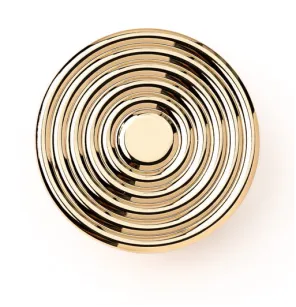 Gałka meblowa 4823/16 fi 60 złoty połysk