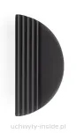 Uchwyt meblowy  półkole 4827/64 czarny mat - 4