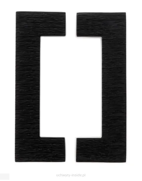 Uchwyt meblowy prostokątny 4877.160 czarny mat