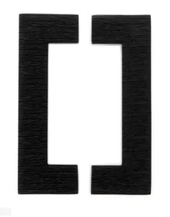 Uchwyt meblowy prostokątny 4877.160 czarny mat