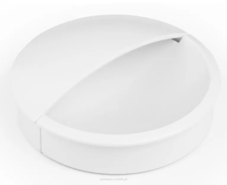 Uchwyt wpuszczany 0635/60 biały mat