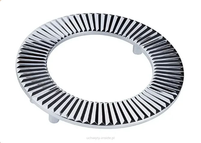 Uchwyt meblowy duży półokrągły  1193.128 chrom