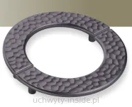 Uchwyt meblowy duży 1195.128 półkole antracyt - 6
