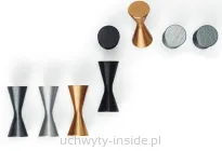 Gałka meblowa 0497/14 czarna - 3