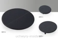 Uchwyt meblowy duży 1197.096 półkole  czarny mat - 3