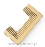 Uchwyt meblowy prostokątny 4848.96/złoty mat - 2