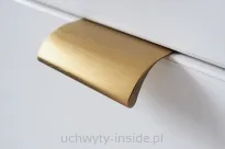 Uchwyt listwowy 0372/rozstaw od 32-1440 mm ciemny mosiądz szczotkowany - 2