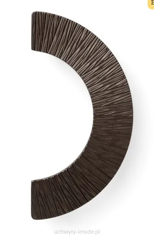 Uchwyt meblowy półkole 4830/128 brąz