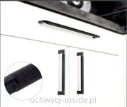 Uchwyt metalowy 2457-110 PB12 czarny mat - 2