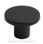 Gałka metalowa 0168/26 czarny mat - 2