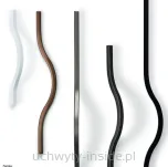 Długi uchwyt metalowy 0452/992  czarny mat - 5