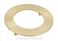 Uchwyt meblowy duży półokrągły  1193.128 złoty mat - 4