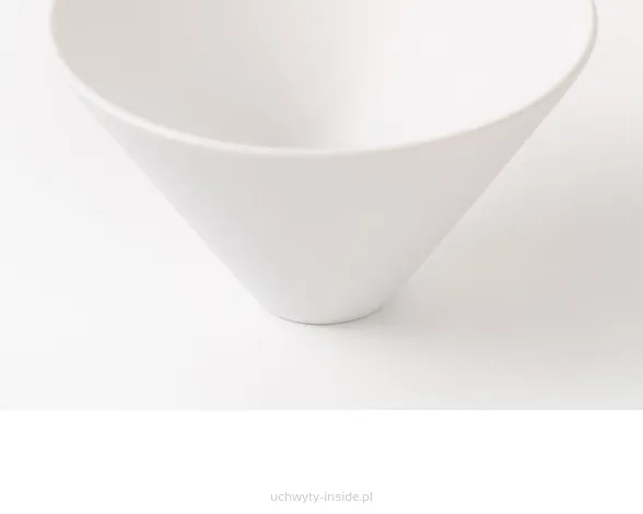 Gałka metalowa Conic 0538/29 biała