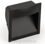 Uchwyt wpuszczany  0119/160 czarny - 2