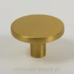Gałka metalowa 0168/26 złoty szczotkowany - 2