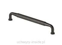 Uchwyt meblowy  ryflowany 6891/160 czarny mat - 2