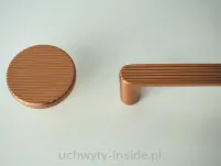 Uchwyt  meblowy 4734/128 złoty szampański matowy - 6