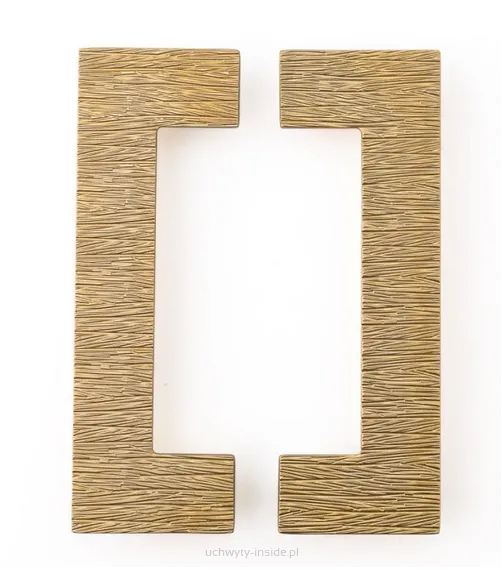 Uchwyt meblowy prostokątny 4877.160 złoty połysk