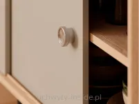 Gałka meblowa Boto 0710/ fi 45 czarny mat - 4