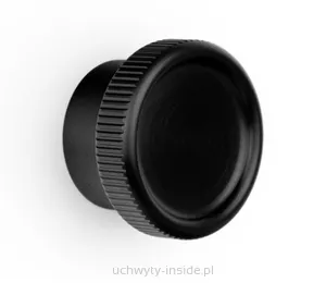 Gałka meblowa Boto 0710/ fi 45 czarny mat