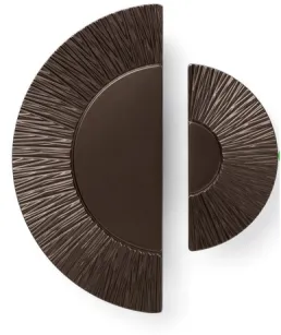 Uchwyt meblowy półkole pełne 4830/128 brąz